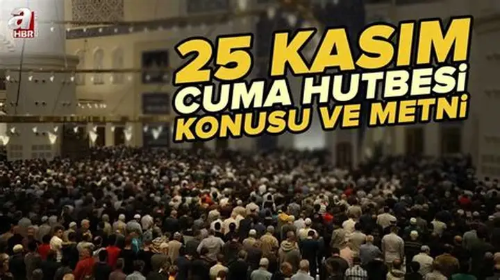 28 Kasım Cuma Hutbesi Konusu: Fedakarlığın Zirvesi “İsâr”