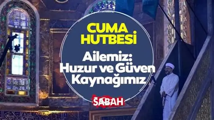 Diyanet Cuma Hutbesi: Fedakârlığın Zirvesi Îsâr Ahlakı Vurgusu