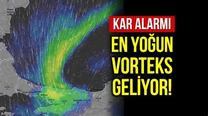 Kar Alarmı! Meteoroloji’den Soğuk Hava ve Yoğun Yağış Uyarısı