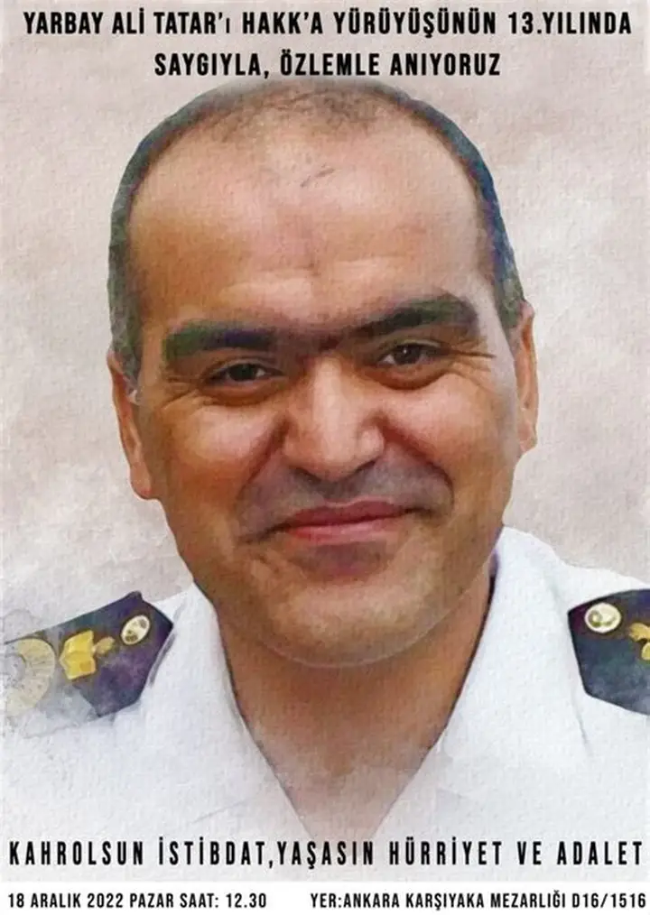 Yarbay Ali Tatar: Kumpasın 16. Yıl Dönümü ve Hukuk Vasiyeti