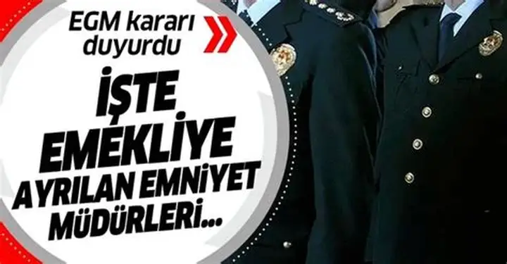 Emniyette Kritik Emeklilik Dalgası: 235 Müdür Görevden Alındı!