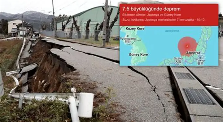 Japonya’da Korkutan Depremler: 7.6 ve 7.2 Büyüklüğünde!