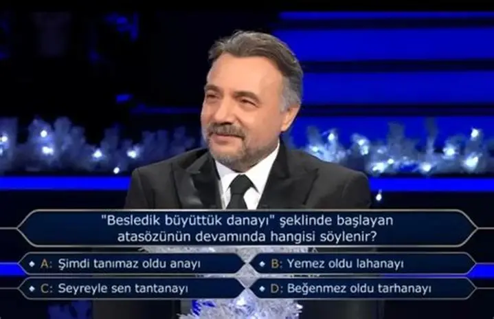 Kim Milyoner Olmak İster’de ‘Danayı’ Atasözü Bilmecesi!